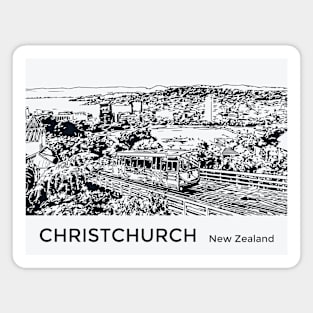 Christchurch New Zealand Magnet